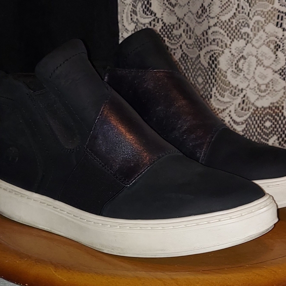 Womans black ankle boot size 9 Timberland - Picture 2 of 6